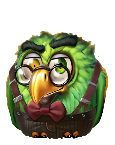 Groene vogel